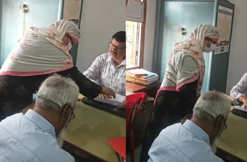 বোরকা পরে ভূমি অফিসে ঢাকার ডিসি ফরিদা, অতঃপর যা ঘটল